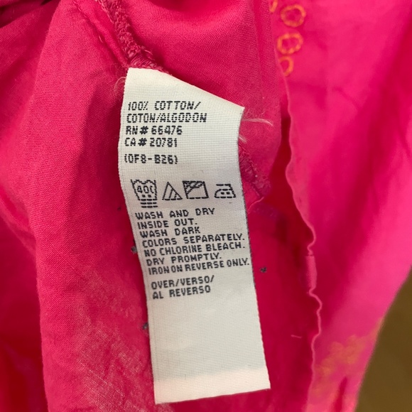 Tommy Hilfiger Embroidered Blouse 3/4 sleeve - Picture 10 of 10